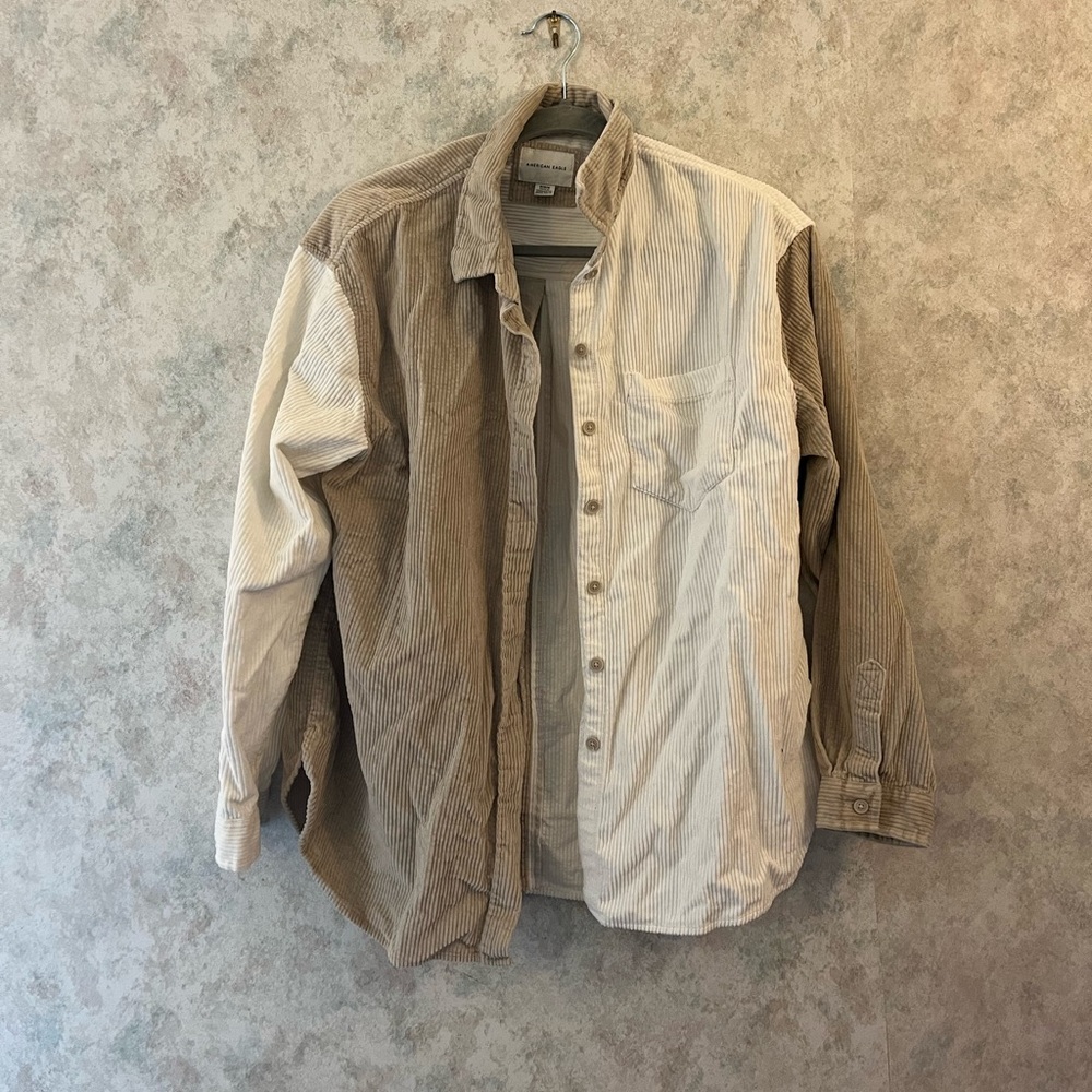 Women’s American Eagle Corduroy Two Colored Flannel